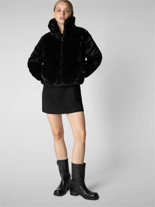 Black jeon women's jacket Save The Duck | D31352W FURY19.10000